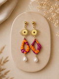 Boucles asymétrique Suzanne 🌺