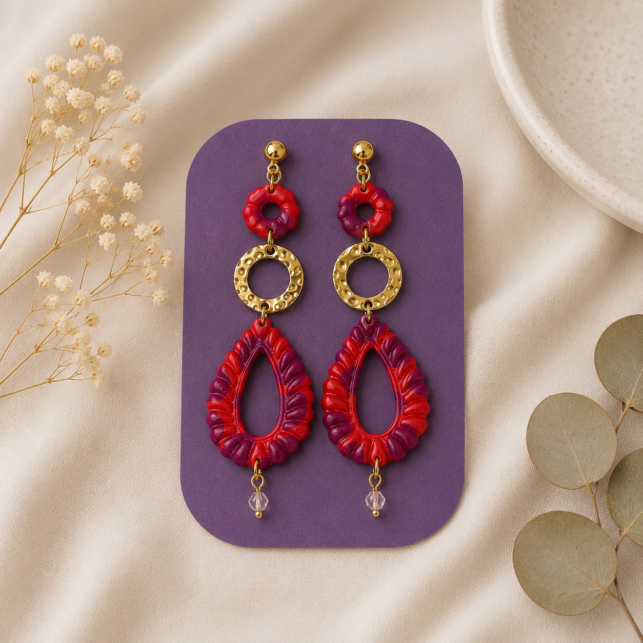 Boucles double Théa 🌺