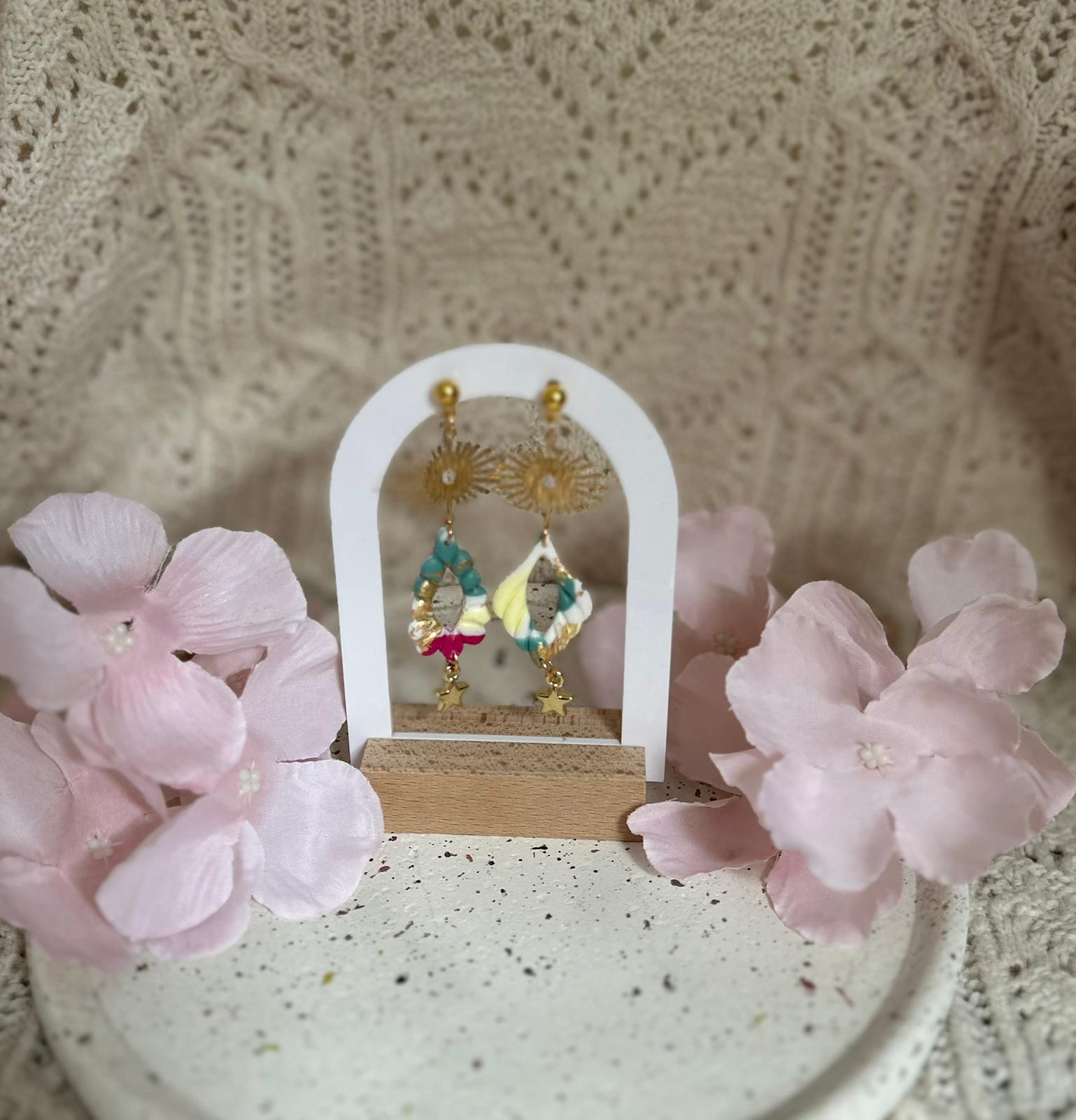 Boucles asymétriques Suzanne 🌺