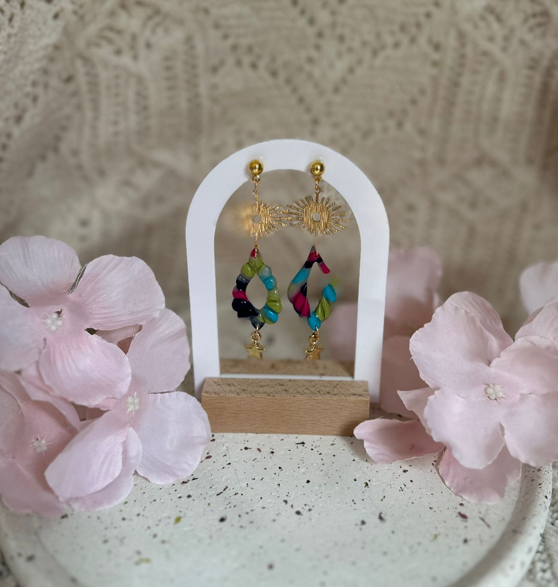 Boucles asymétriques Suzanne 🌺