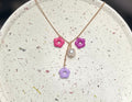 Collier Madeleine Violet 🌺